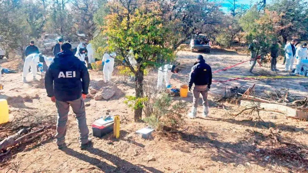 Crimen organizado. Se cree que el hallazgo tiene que ver con la actividad de grupos armados.
