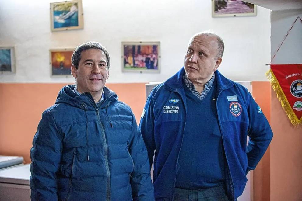 Rubén Oliva: “Es alentador el proyecto de Juan Pablo Luque y su compromiso con los bomberos”