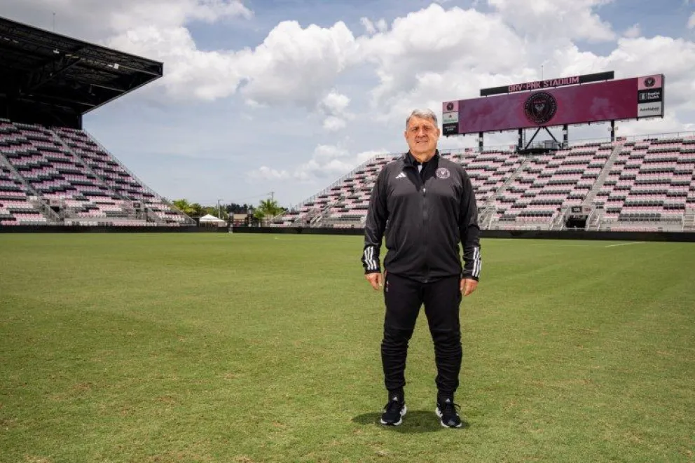 Gerardo Martino fue presentado como entrenador del Inter Miami: "Hablé con Leo de venir a tener éxito"