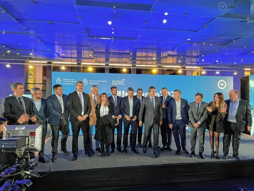Chubut participó del Lanzamiento de la Temporada Alta de Invierno 2023 de Argentina