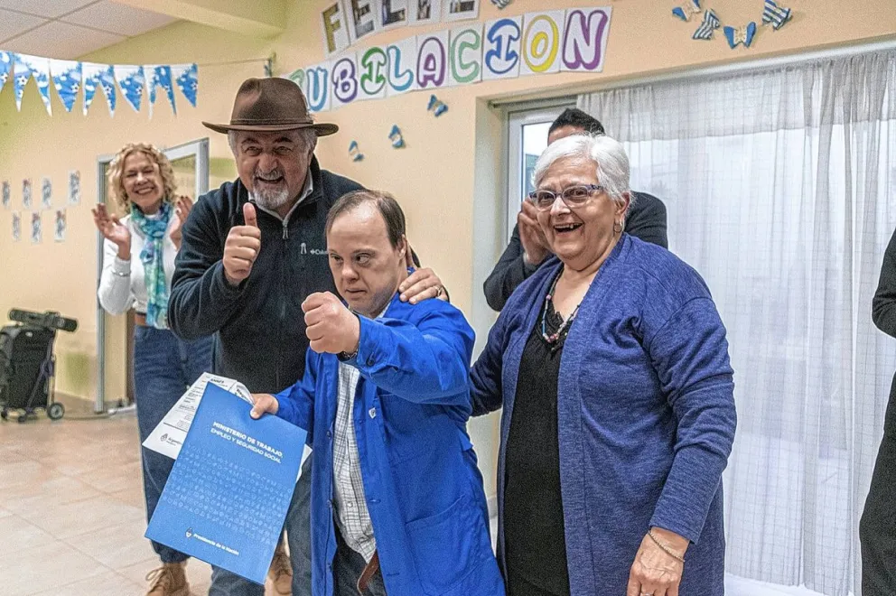 El Municipio participó de la entrega de certificación de servicios a trabajadores con discapacidad
