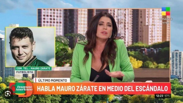 Escándalo en Desayuno Americano: Natalie Weber y Mauro Zárate contra Flavio Azzaro