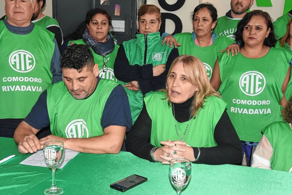 Verónica Rosales va por la reelección en ATE Comodoro junto a Echeveste