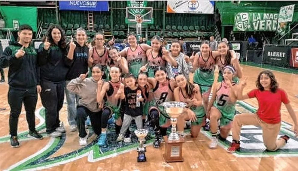 Las chicas de Gimnasia son las mejores de la provincia