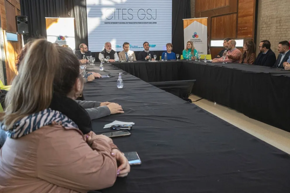 Se concretó una jornada con las instituciones del CITES Golfo San Jorge y se analizaron los avances del Parque Tecnológico