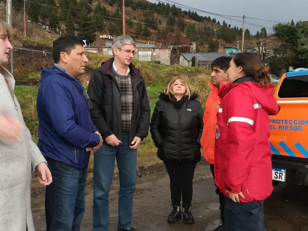Esquel: Provincia y Municipio trabajan para atender la emergencia climática 