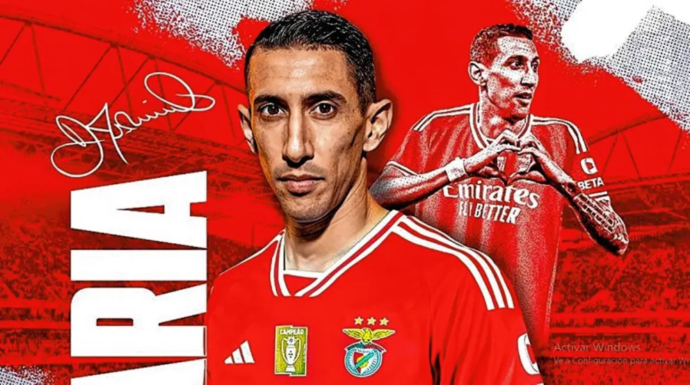 Benfica oficializó el regreso de Ángel Di María