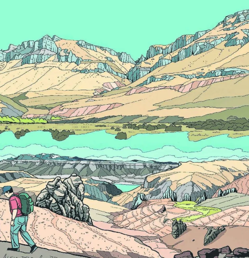 Ascenso a Sierra Colorada