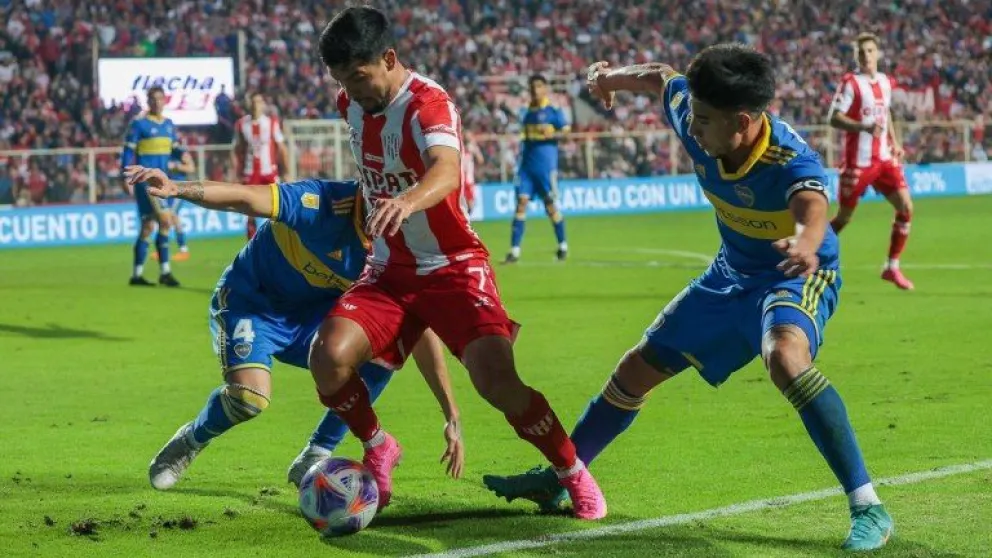 Boca empató ante Unión y no pudo meterse en la zona de copas