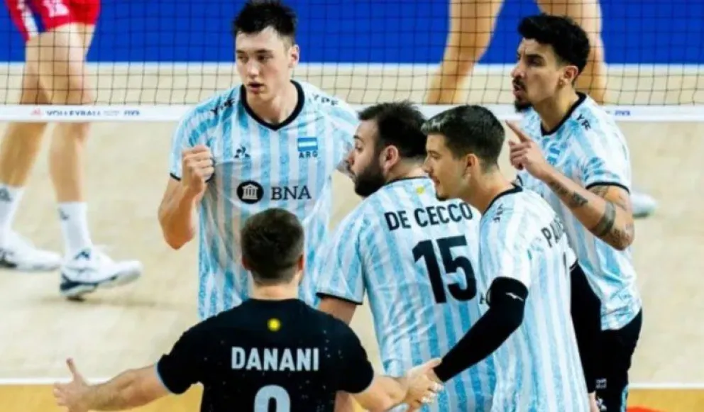 Épico triunfo de la Selección de vóley frente a EEUU en la Liga de las Naciones