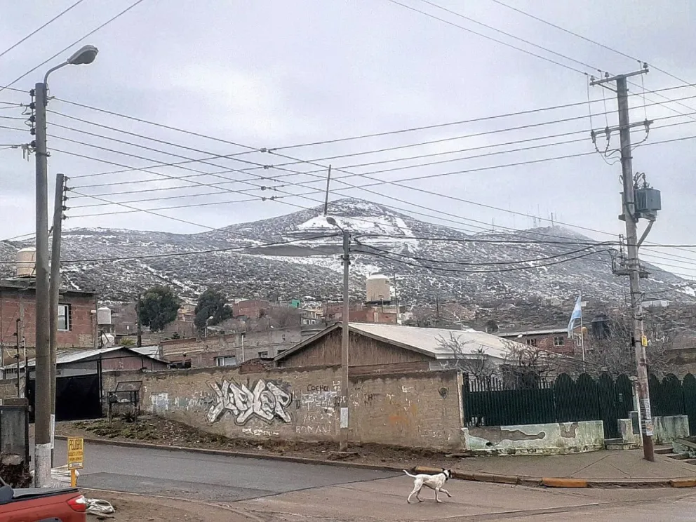 Después de la nieve en Comodoro, la semana continúa con frío