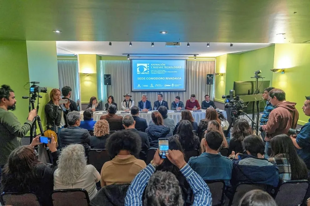 Se inauguró, en Comodoro, la sede más austral de la Escuela Nacional de Experimentación y Realización Cinematográfica