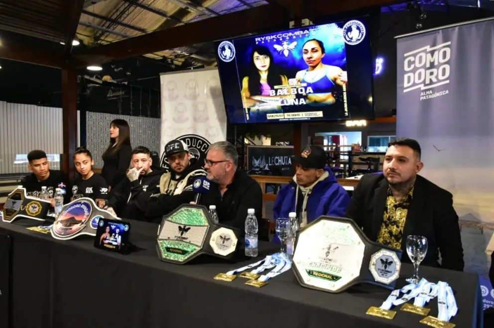 El Rysk Combat Patagónico esta noche en el Gimnasio Nº 1