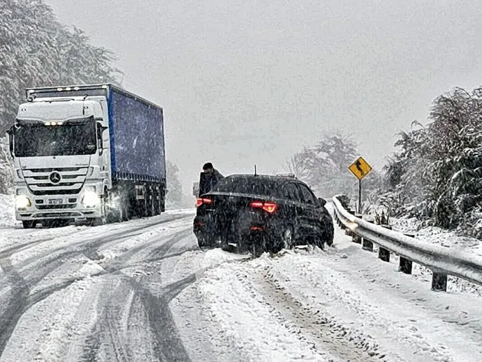 Fuerte operativo preventivo en rutas ante la crudeza del invierno