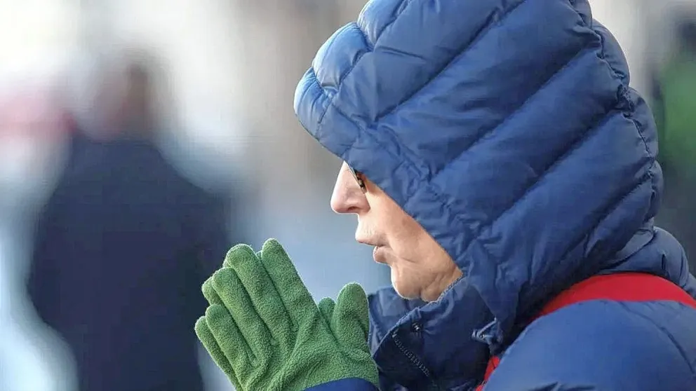 Temperatura bajo cero con ocho de máxima pero sin lluvias ni viento