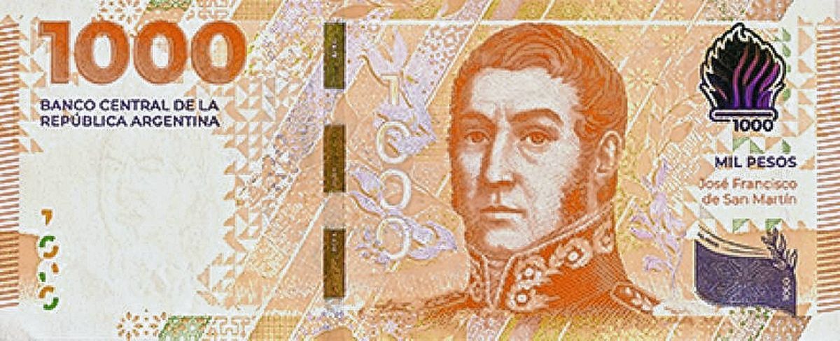 El nuevo billete de $1.000 fue premiado como el más seguro de América Latina