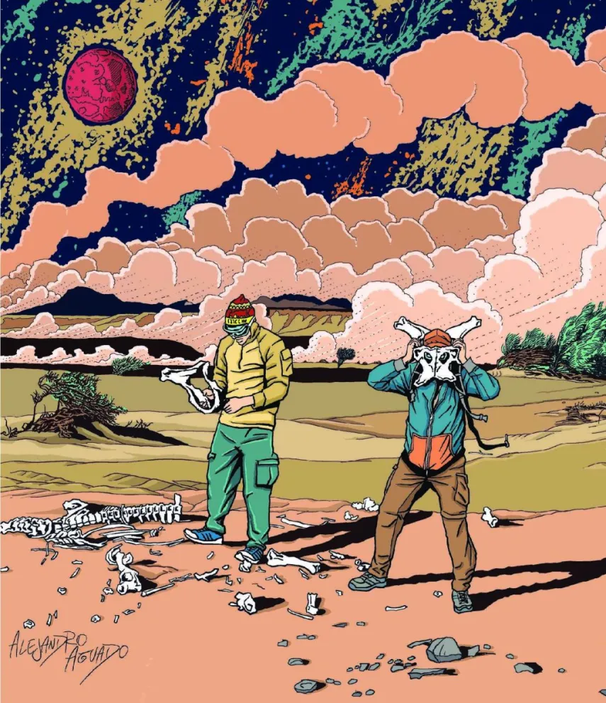 El extinto lago Colhue Huapi, un paisaje de otro mundo