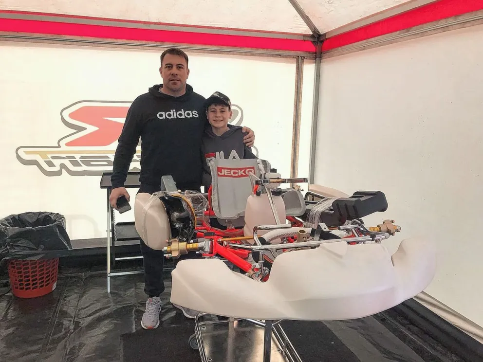 Nazareno Turrez corre la segunda fecha del Argentino de Karting