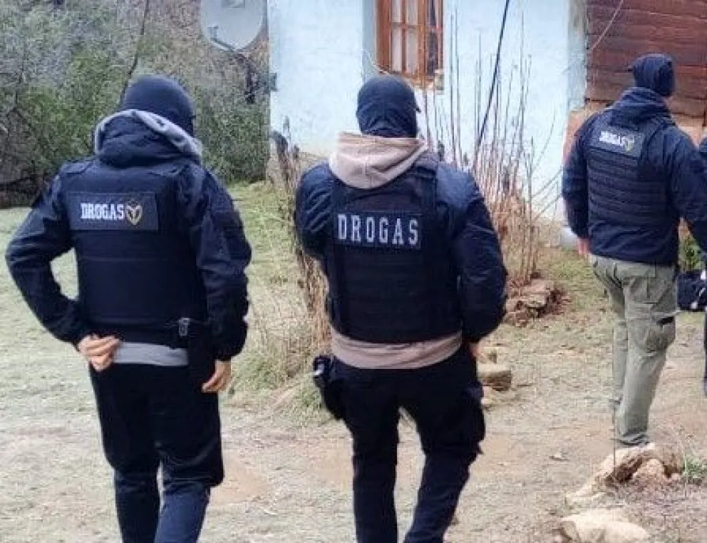 Corcovado: En operativo antidrogas secuestraron sustancias prohibidas equivalentes a 10 millones de pesos