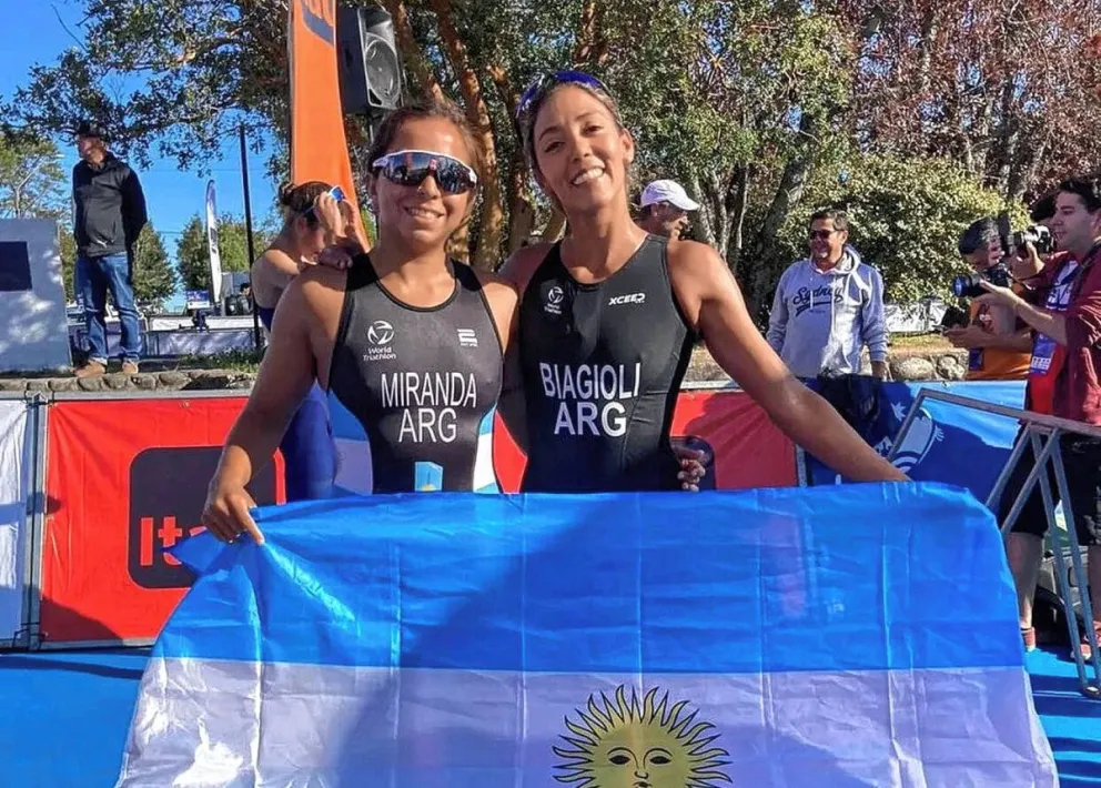 Juegos Suramericanos de Playa: Moira Miranda y Romina Biagioli se quedaron con la medalla de bronce en triatlón
