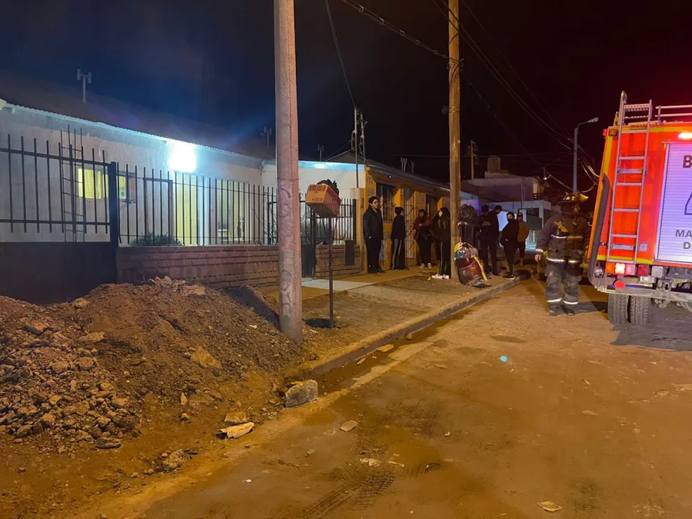 Incendio en una vivienda de barrio San Cayetano 