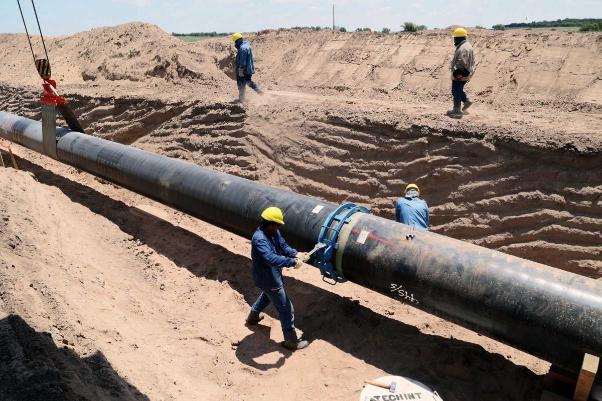 El gasoducto Néstor Kirchner comenzará a entregar gas a mediados de la semana próxima
