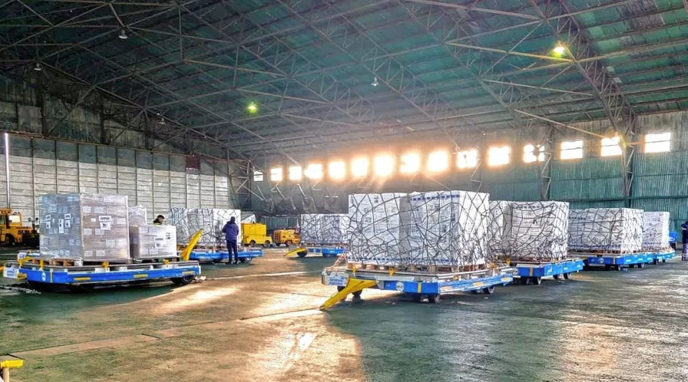 Se inició puente aéreo para el tránsito de productos chilenos desde Tierra del Fuego