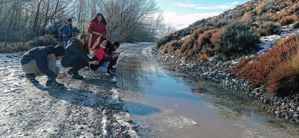 Vacaciones de invierno en el noroeste santacruceño