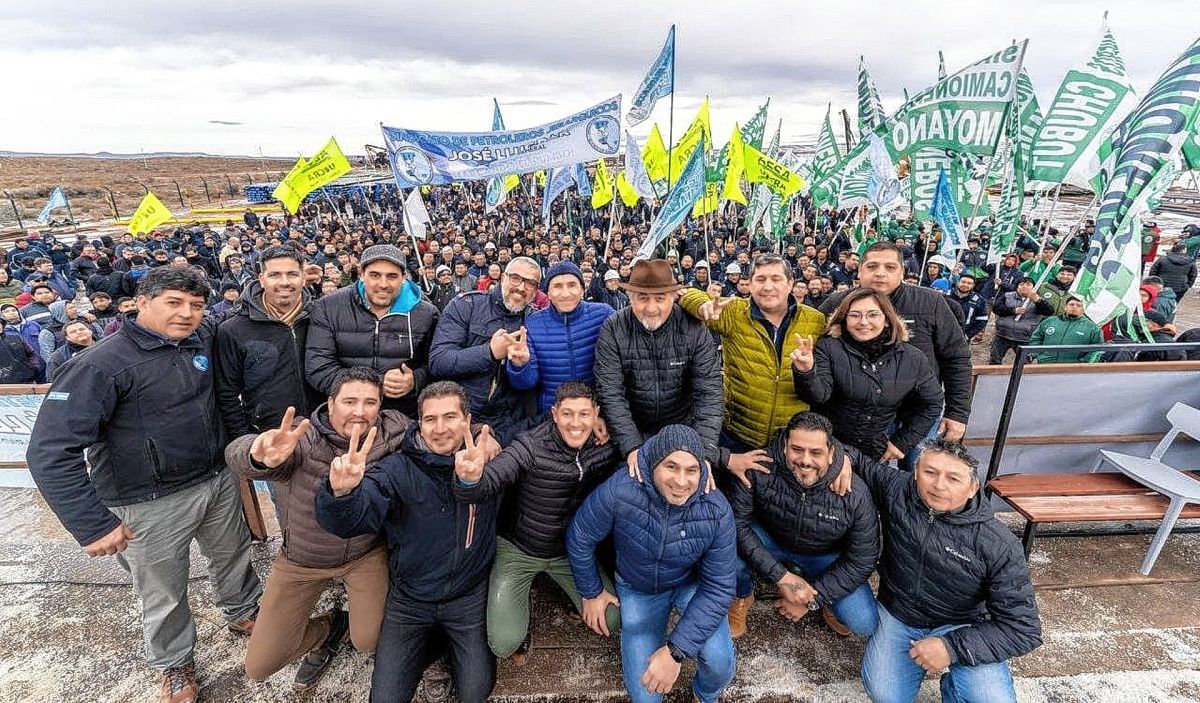 Llugdar con Othar: “Lo que nos une es un proyecto a futuro”, dijo el líder sindical