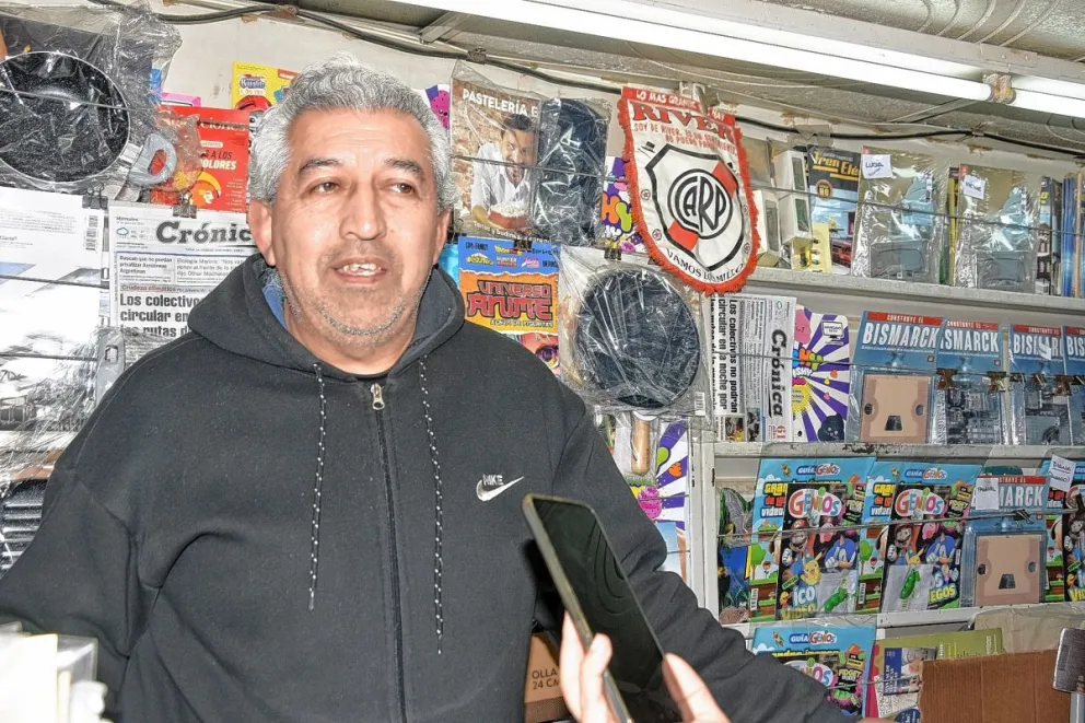 El único escaparate de Rada Tilly que sobrevive, con más de 30 años de historia