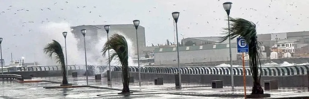 Se mantiene el frente frío sobre Comodoro durante toda la semana