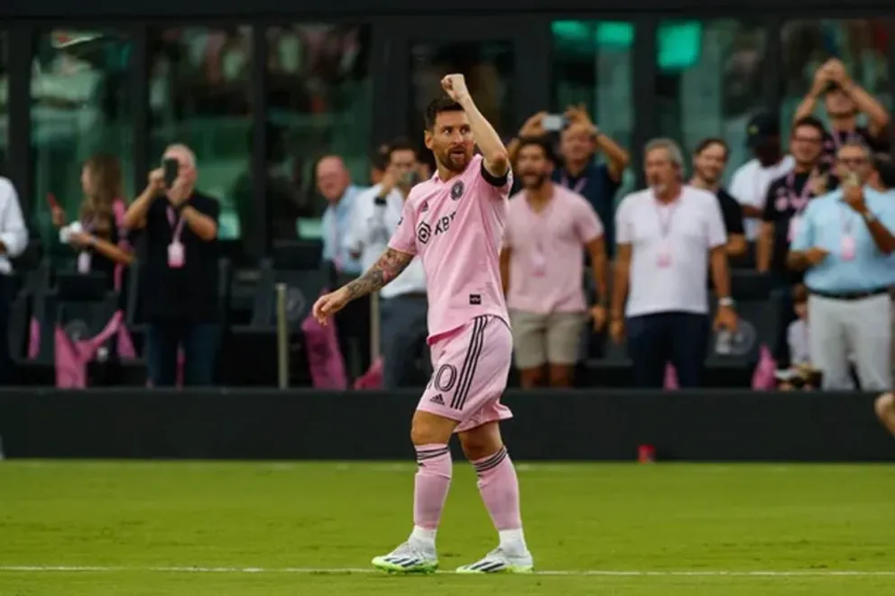 Con un doblete de Messi, Inter Miami goleó a Atlanta United