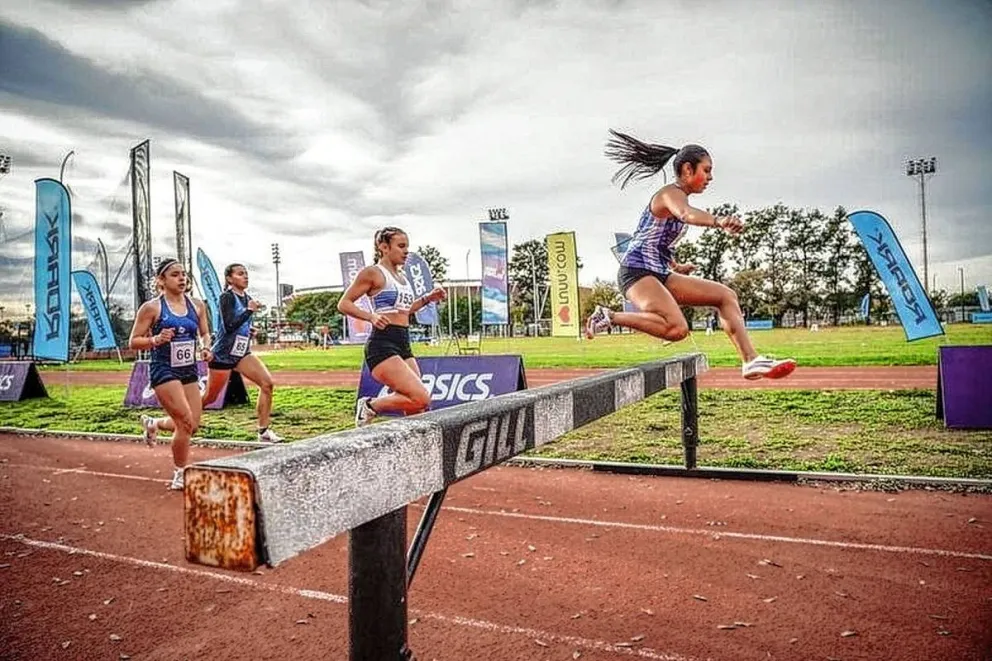 Seis comodorenses en el Top Ten del Campeonato de Atletismo U-18