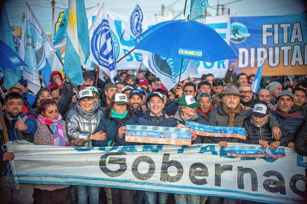 Juan Pablo Luque y Othar Macharashvili cerraron la campaña electoral junto a más de 2 mil vecinos