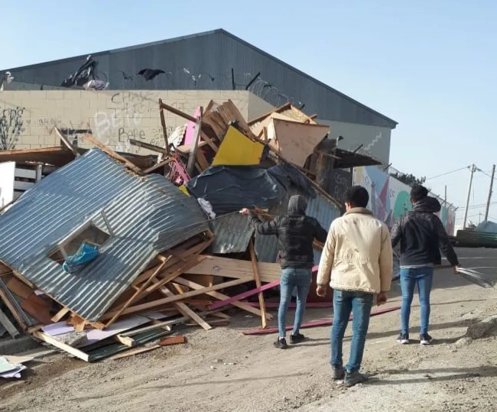 La ráfaga más fuerte superó ayer los 158 km/h