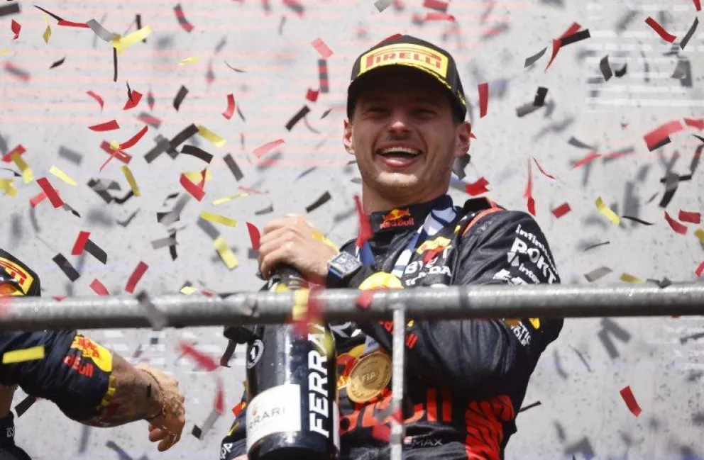 Fórmula 1: octava victoria consecutiva de Verstappen en el Gran Premio de Bélgica