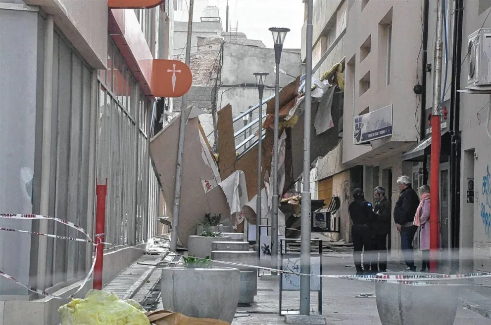Alerta roja por temporal de viento: Se suspenden todas las actividades 