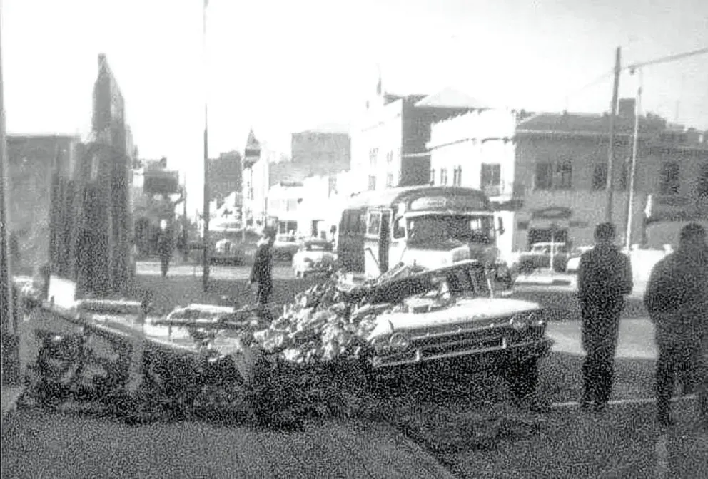 El “huracán” de 1968 que provocó  enormes destrozos en esta ciudad