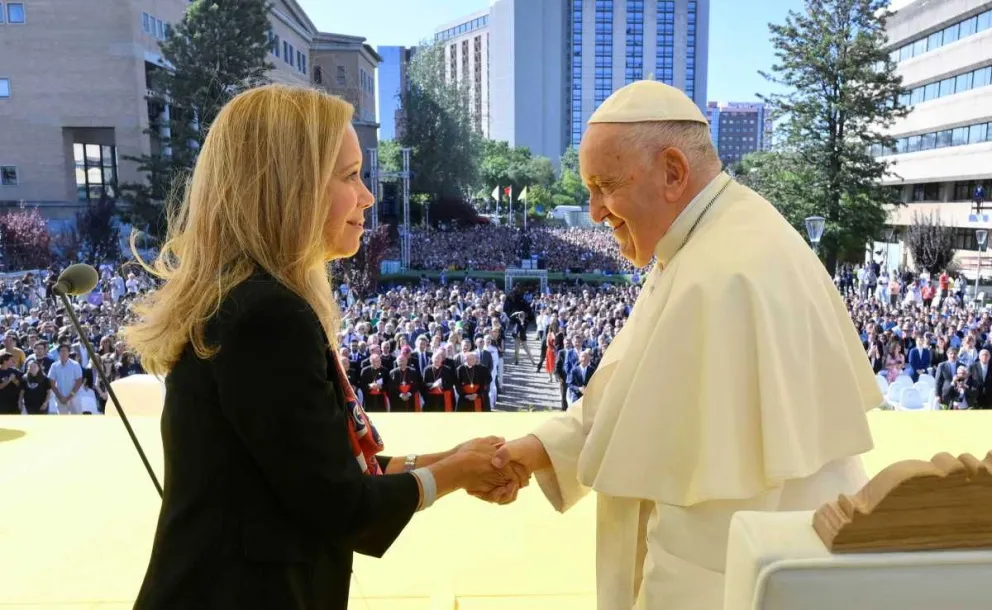 El Papa atendió en Portugal a víctimas de abusos sexuales