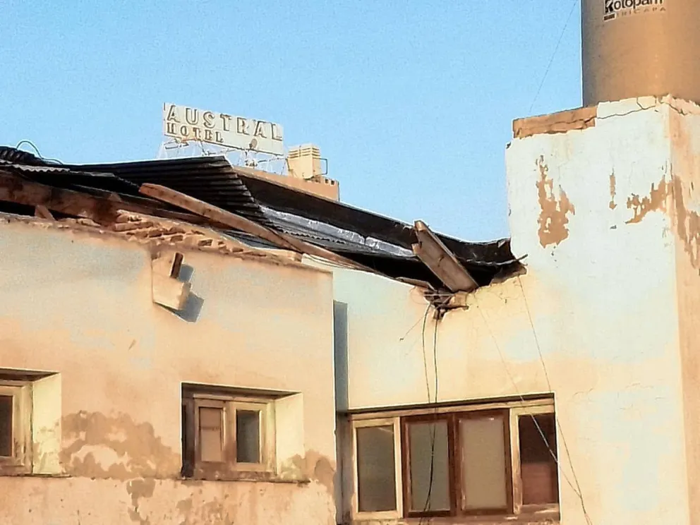 Provincia relevó escuelas y edificios públicos tras el temporal en Comodoro y Rada Tilly