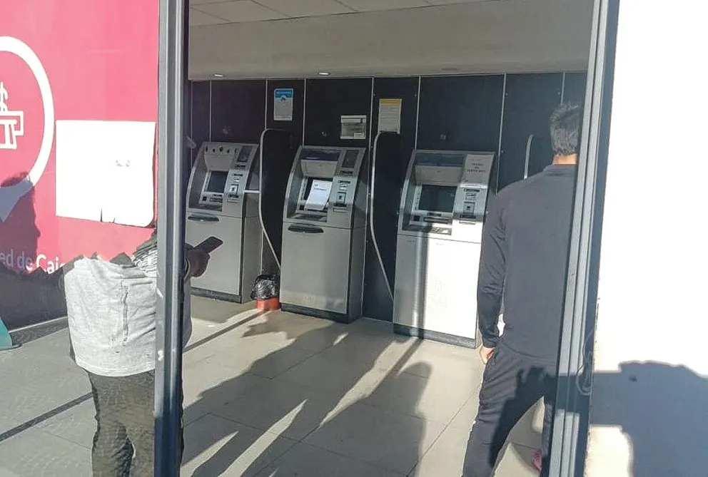 Una situación repetida con cajeros automáticos
