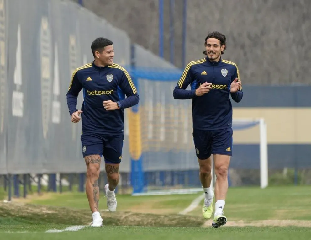 Edinson Cavani termina su preparación y podría debutar en Boca ante Nacional