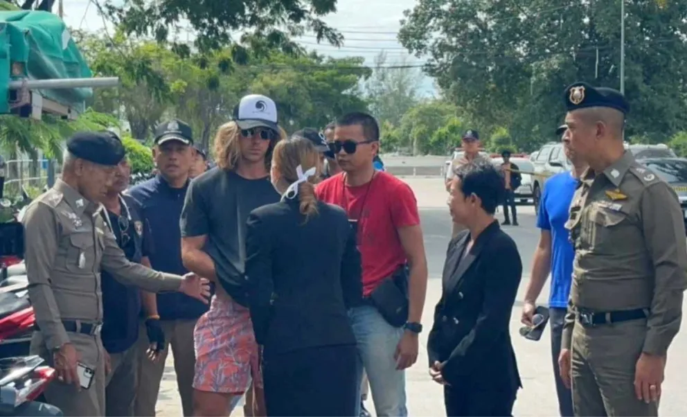 Arrestaron en Tailandia al hijo de un actor español por un macabro asesinato