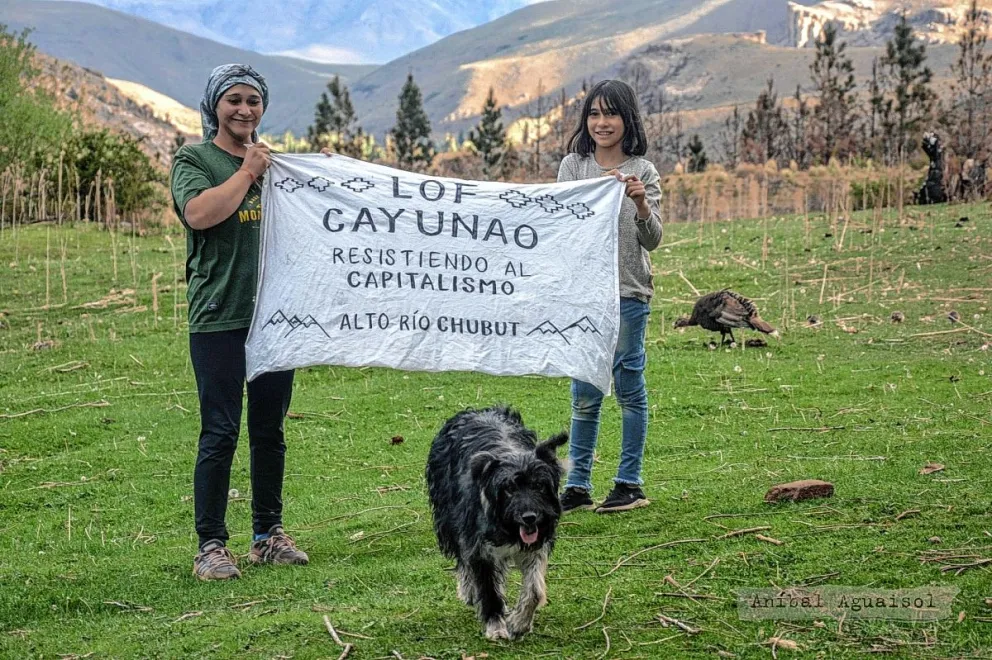 El Lof Cayunao sigue en resistencia por las nacientes del Río Chubut