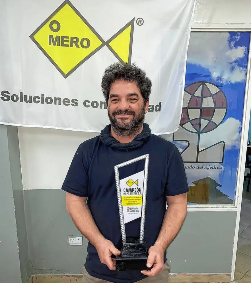 Ajedrez: Gustavo Slomka campeón del IRT Copa Mero