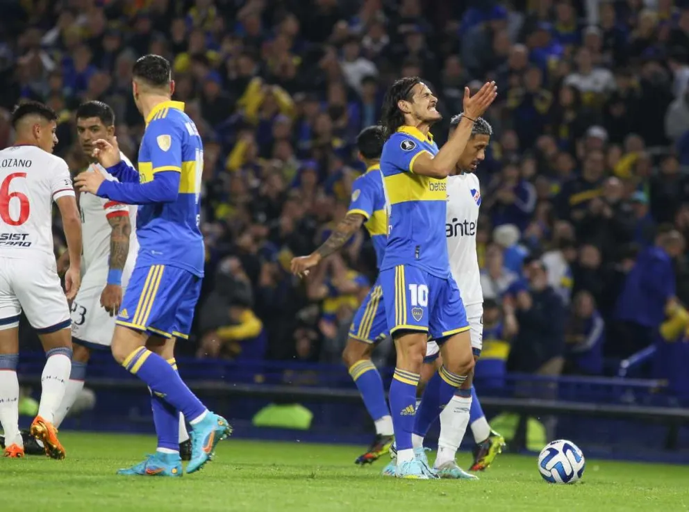 Cavani, tras su debut: "Quería jugar en Boca y vivir esta experiencia"