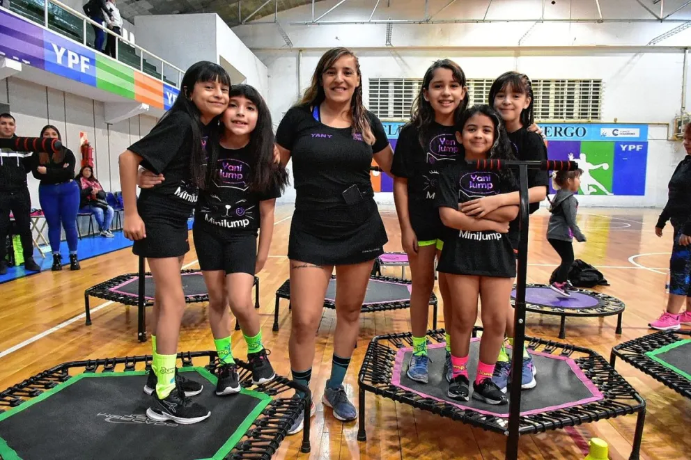 En el Huergo se realiza el encuentro Jump Kids
