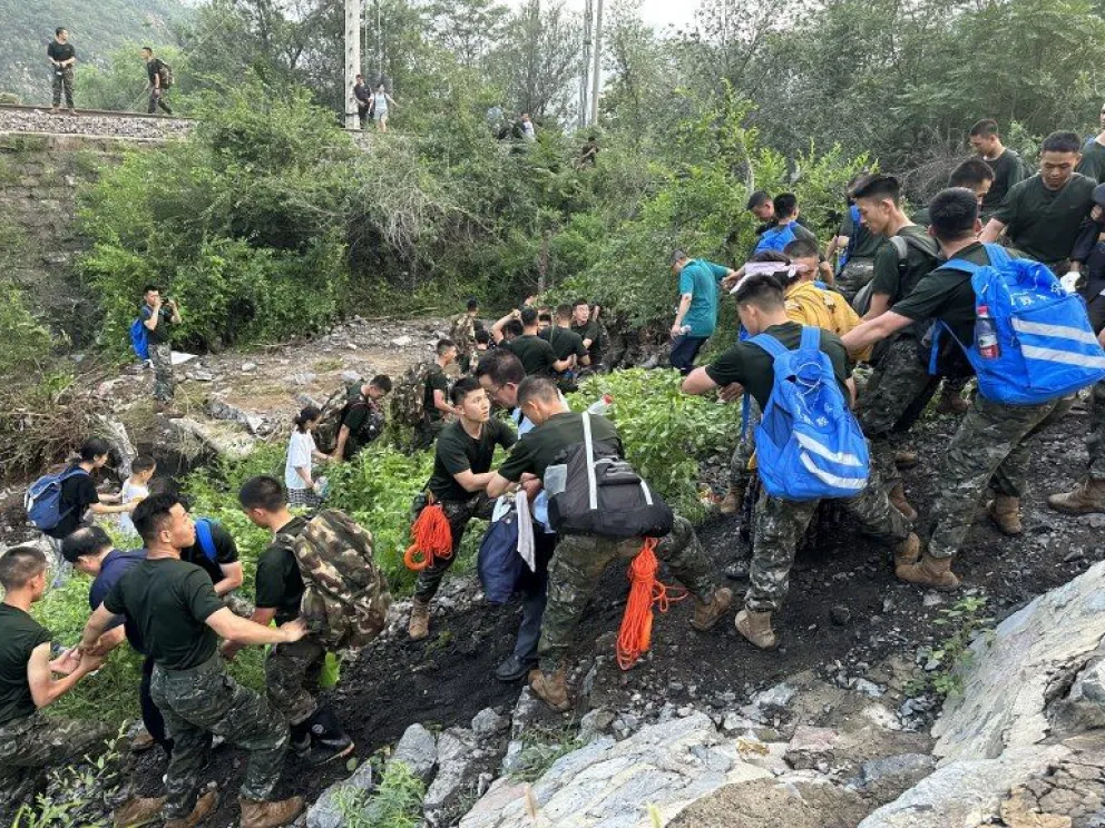 Las fuertes tormentas azotan diferentes regiones de China