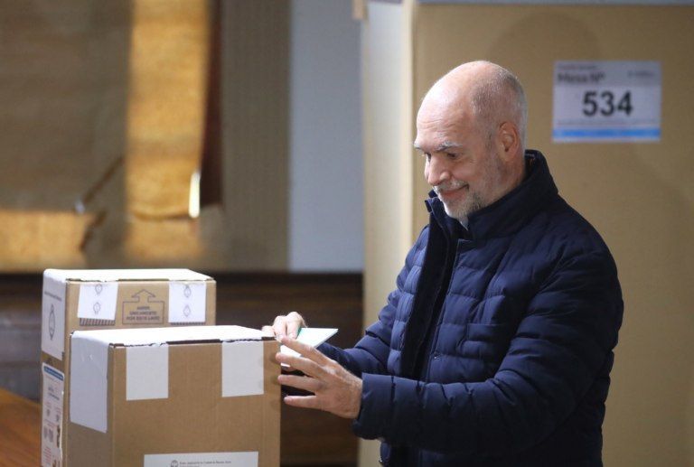 Rodríguez Larreta, tras su voto: "Entiendo que hay frustración en muchos, pero la solución es ir a votar"