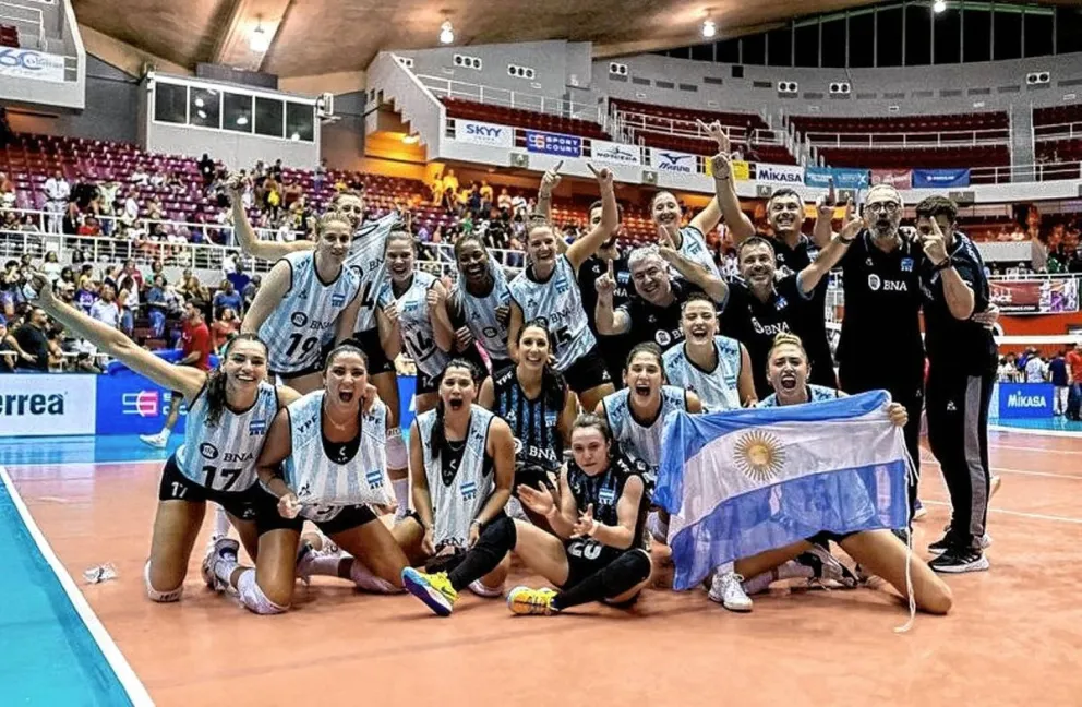 Histórico: las Panteras se consagraron por primera vez campeonas de la Copa Panamericana de Voley